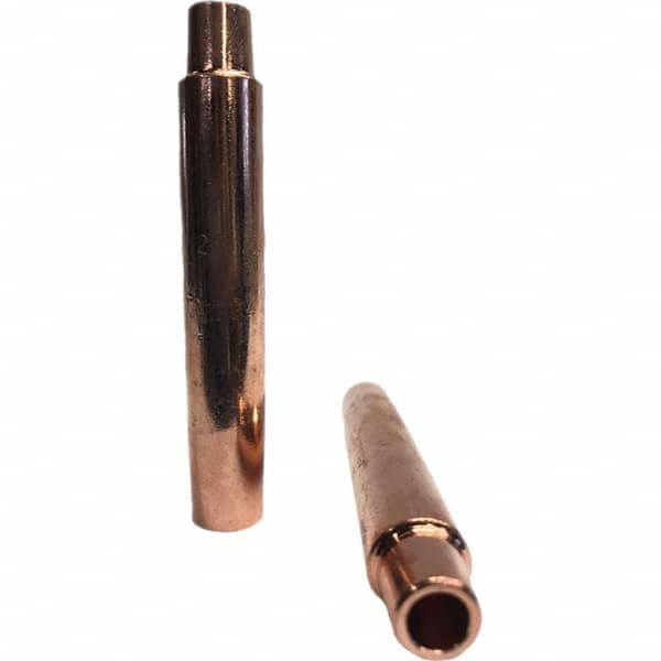 Tuffaloy - Spot Welder Tips For Use With: 4RW Electrode Holder Type: Straight Shank for 4RW Female Cap - Exact Tool & Supply