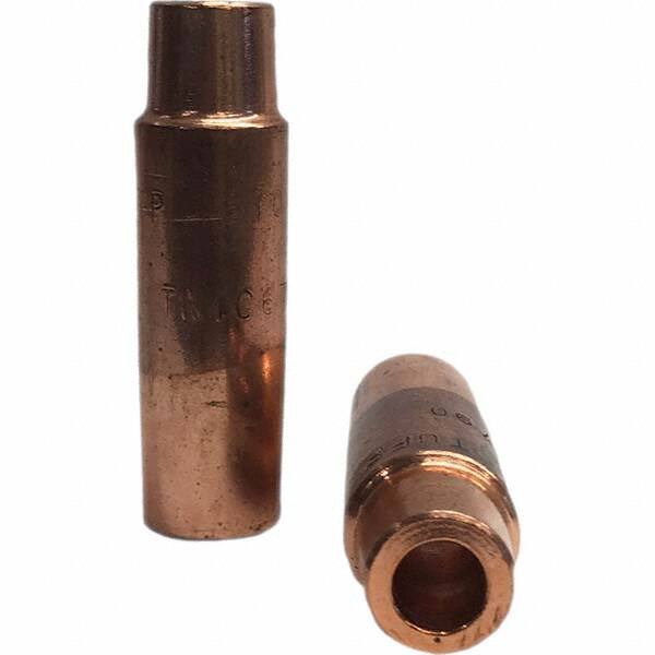 Tuffaloy - Spot Welder Tips For Use With: 6RW Electrode Holder Type: Straight Shank for 6RW Female Cap - Exact Tool & Supply