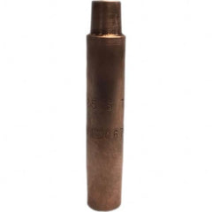 Tuffaloy - Spot Welder Tips For Use With: 6RW Electrode Holder Type: Straight Shank for 6RW Female Cap - Exact Tool & Supply