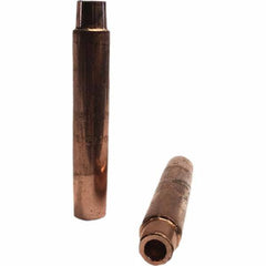 Tuffaloy - Spot Welder Tips For Use With: 6RW Electrode Holder Type: Straight Shank for 6RW Female Cap - Exact Tool & Supply