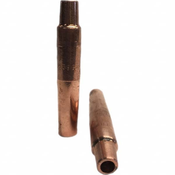Tuffaloy - Spot Welder Tips For Use With: 4RW Electrode Holder Type: Straight Shank for 4RW Female Cap - Exact Tool & Supply