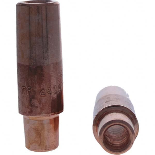 Tuffaloy - Spot Welder Tips For Use With: 5RW Electrode Holder Type: Straight Shank for 5RW Female Cap - Exact Tool & Supply