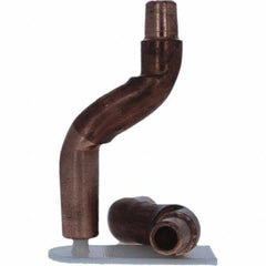Tuffaloy - Spot Welder Tips For Use With: 4RW Electrode Holder Type: Bent Shank for 4RW Female Cap - Exact Tool & Supply