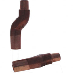 Tuffaloy - Spot Welder Tips For Use With: 5RW Electrode Holder Type: Bent Shank for 5RW Female Cap - Exact Tool & Supply