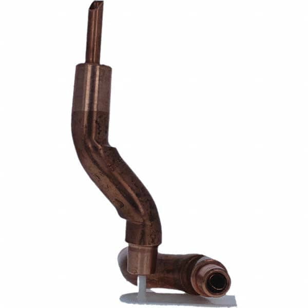 Tuffaloy - Spot Welder Tips For Use With: 5RW Electrode Holder Type: Bent Shank for 5RW Female Cap - Exact Tool & Supply