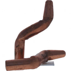 Tuffaloy - Spot Welder Tips For Use With: 4RW Electrode Holder Type: Double Bend Tip A Nose (Pointed) - Exact Tool & Supply