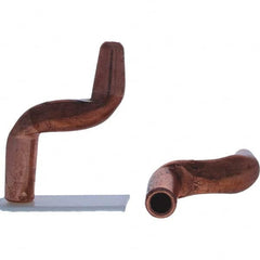 Tuffaloy - Spot Welder Tips For Use With: 4RW Electrode Holder Type: Double Bend Tip A Nose (Pointed) - Exact Tool & Supply