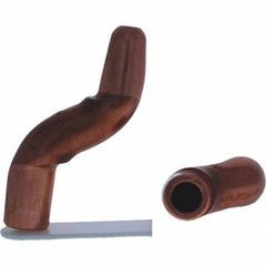 Tuffaloy - Spot Welder Tips For Use With: 5RW Electrode Holder Type: Double Bend Tip A Nose (Pointed) - Exact Tool & Supply