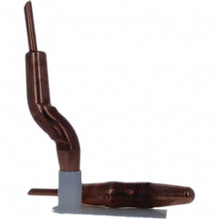 Tuffaloy - Spot Welder Tips For Use With: 4RW Electrode Holder Type: Double Bend Tip A Nose (Pointed) - Exact Tool & Supply