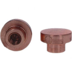 Tuffaloy - Spot Welder Tips For Use With: Socket Or Paddle Type Holder Type: Socket Tip F Nose (Radius) - Exact Tool & Supply