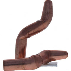 Tuffaloy - Spot Welder Tips For Use With: 4RW Electrode Holder Type: Double Bend Tip A Nose (Pointed) - Exact Tool & Supply