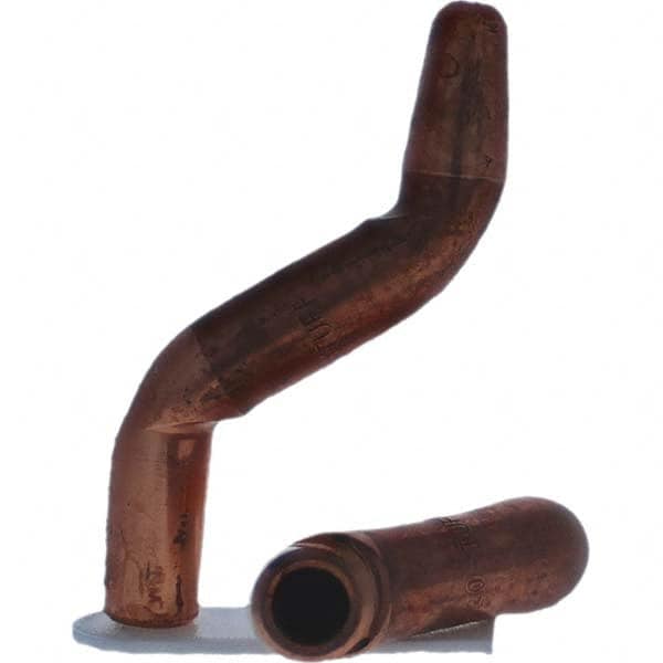 Tuffaloy - Spot Welder Tips For Use With: 4RW Electrode Holder Type: Double Bend Tip A Nose (Pointed) - Exact Tool & Supply