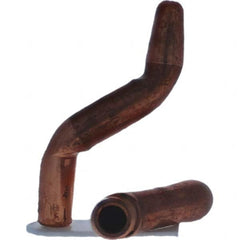 Tuffaloy - Spot Welder Tips For Use With: 4RW Electrode Holder Type: Double Bend Tip A Nose (Pointed) - Exact Tool & Supply