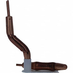Tuffaloy - Spot Welder Tips For Use With: 4RW Electrode Holder Type: Double Bend Tip A Nose (Pointed) - Exact Tool & Supply