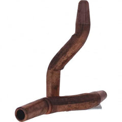 Tuffaloy - Spot Welder Tips For Use With: 4RW Electrode Holder Type: Double Bend Tip A Nose (Pointed) - Exact Tool & Supply