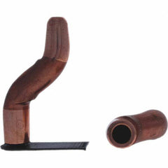 Tuffaloy - Spot Welder Tips For Use With: 5RW Electrode Holder Type: Double Bend Tip A Nose (Pointed) - Exact Tool & Supply