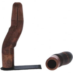 Tuffaloy - Spot Welder Tips For Use With: 5RW Electrode Holder Type: Double Bend Tip A Nose (Pointed) - Exact Tool & Supply