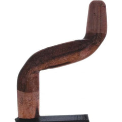 Tuffaloy - Spot Welder Tips For Use With: 5RW Electrode Holder Type: Double Bend Tip A Nose (Pointed) - Exact Tool & Supply