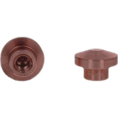 Tuffaloy - Spot Welder Tips For Use With: Socket Or Paddle Type Holder Type: Socket Tip E Nose (Truncated) - Exact Tool & Supply