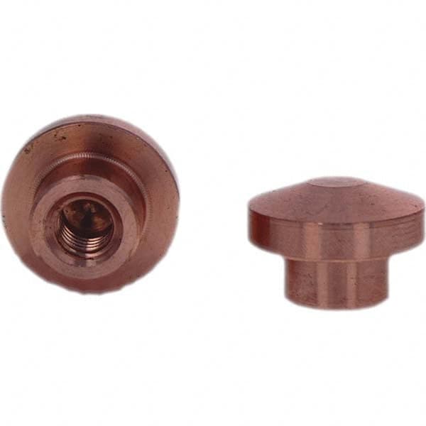 Tuffaloy - Spot Welder Tips For Use With: Socket Or Paddle Type Holder Type: Socket Tip E Nose (Truncated) - Exact Tool & Supply