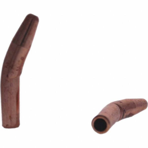 Tuffaloy - Spot Welder Tips For Use With: 4RW Electrode Holder Type: Single Bend Tip A Nose (Pointed) - Exact Tool & Supply