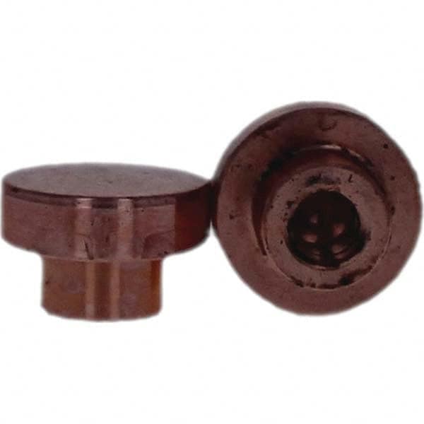 Tuffaloy - Spot Welder Tips For Use With: Socket Or Paddle Type Holder Type: Socket Tip F Nose (Radius) - Exact Tool & Supply