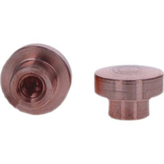 Tuffaloy - Spot Welder Tips For Use With: Socket Or Paddle Type Holder Type: Socket Tip F Nose (Radius) - Exact Tool & Supply