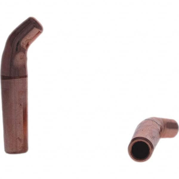 Tuffaloy - Spot Welder Tips For Use With: 4RW Electrode Holder Type: Single Bend Tip A Nose (Pointed) - Exact Tool & Supply