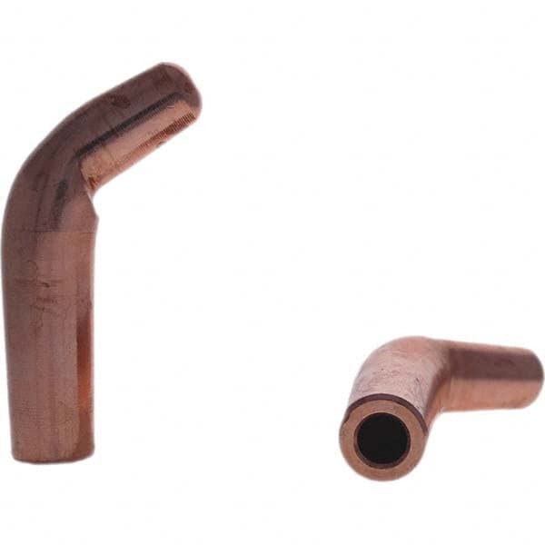 Tuffaloy - Spot Welder Tips For Use With: 5RW Electrode Holder Type: Single Bend Tip A Nose (Pointed) - Exact Tool & Supply