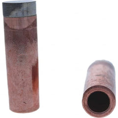 Tuffaloy - Spot Welder Tips For Use With: 5RW Electrode Holder Type: Refactory Straight Tip C Nose (Flat) - Exact Tool & Supply