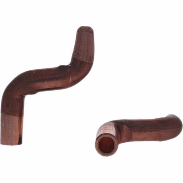 Tuffaloy - Spot Welder Tips For Use With: 5RW Electrode Holder Type: Misc Double Bend Tips A Nose (Pointed) - Exact Tool & Supply