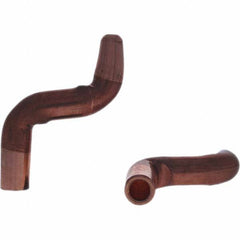 Tuffaloy - Spot Welder Tips For Use With: 5RW Electrode Holder Type: Misc Double Bend Tips A Nose (Pointed) - Exact Tool & Supply