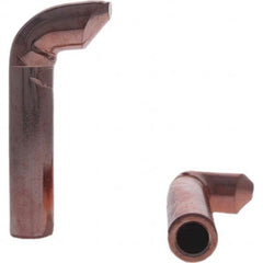 Tuffaloy - Spot Welder Tips For Use With: Variable Offset Holder Type: Variable Offset Tip D Nose (Offset) - Exact Tool & Supply