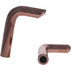 Tuffaloy - Spot Welder Tips For Use With: Variable Offset Holder Type: Variable Offset Tip D Nose (Offset) - Exact Tool & Supply