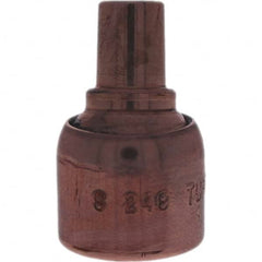 Tuffaloy - Spot Welder Tips For Use With: 5RW Cap Taper Electrode Holder Type: Swivel Tip - Exact Tool & Supply