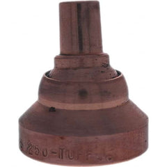 Tuffaloy - Spot Welder Tips For Use With: 5RW Cap Taper Electrode Holder Type: Swivel Tip - Exact Tool & Supply