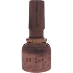Tuffaloy - Spot Welder Tips For Use With: 4RW Electrode Holder Type: Swivel Tip - Exact Tool & Supply