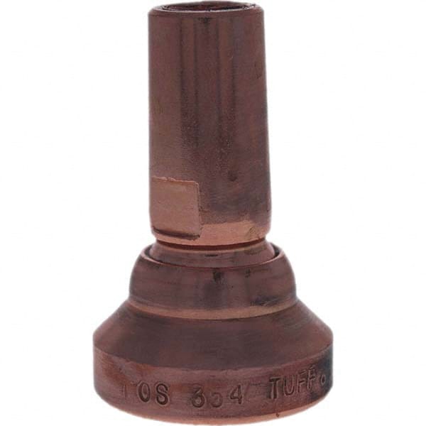 Tuffaloy - Spot Welder Tips For Use With: 5RW Electrode Holder Type: Swivel Tip - Exact Tool & Supply