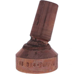 Tuffaloy - Spot Welder Tips For Use With: 5RW Electrode Holder Type: Swivel Tip - Exact Tool & Supply