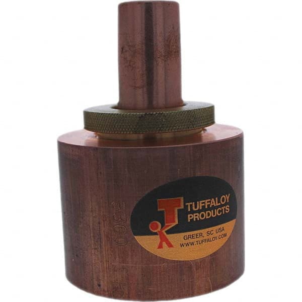 Tuffaloy - Spot Welder Tips For Use With: 7RW Electrode Holder Type: Swivel Tip - Exact Tool & Supply