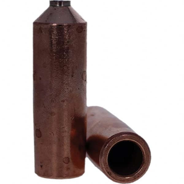 Tuffaloy - Spot Welder Tips For Use With: 5RW Electrode Holder Type: Refactory Straight Tip A Nose (Pointed) - Exact Tool & Supply