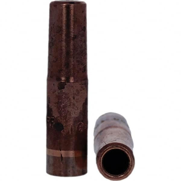 Tuffaloy - Spot Welder Tips For Use With: 4RW Electrode Holder Type: Refactory Straight Tip C Nose (Flat) - Exact Tool & Supply