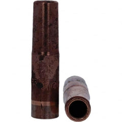 Tuffaloy - Spot Welder Tips For Use With: 4RW Electrode Holder Type: Refactory Straight Tip C Nose (Flat) - Exact Tool & Supply