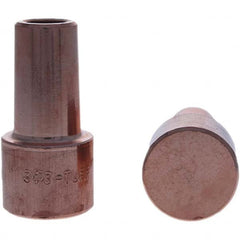 Tuffaloy - Spot Welder Tips For Use With: 5RW Electrode Holder Type: Backup Electrode Round Face - Exact Tool & Supply