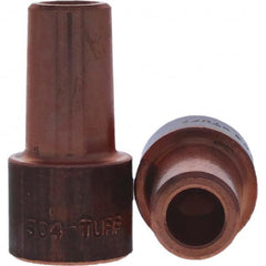 Tuffaloy - Spot Welder Tips For Use With: 5RW Electrode Holder Type: Backup Electrode Round Face - Exact Tool & Supply