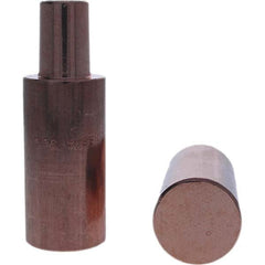 Tuffaloy - Spot Welder Tips For Use With: 5RW Electrode Holder Type: Backup Electrode Round Face - Exact Tool & Supply