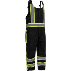 GSS Safety - Size S/M Black Waterproof & Cold Weather Bib Overall - Exact Tool & Supply