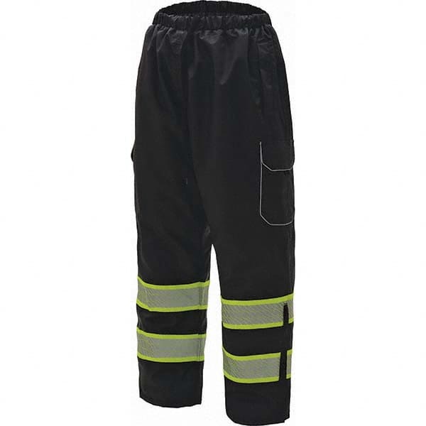 GSS Safety - Size 4X/5XL Black Waterproof & Cold Weather Pants - Exact Tool & Supply