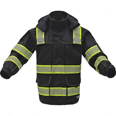 GSS Safety - Size M Black Waterproof & Cold Weather Jacket - Exact Tool & Supply