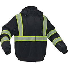 GSS Safety - Size XL Black High Visibility Sweatshirt - Exact Tool & Supply